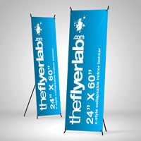 Indoor X-Style Collapsable Banner
